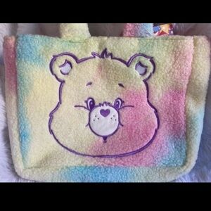BNWT!🐻💕🌸 Sherpa Care Bears Tote Bag